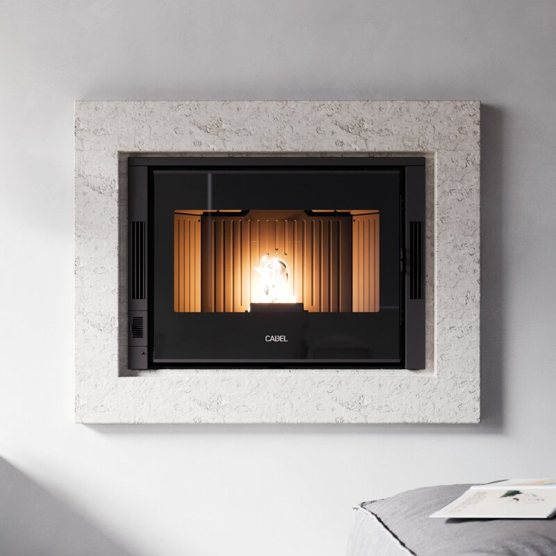 Pellet- Kamineinsatz Cadel Zefiro 9 - 9,3 kW