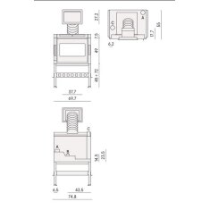 Pellet- Kamineinsatz Cadel Zefiro 9 - 9,3 kW