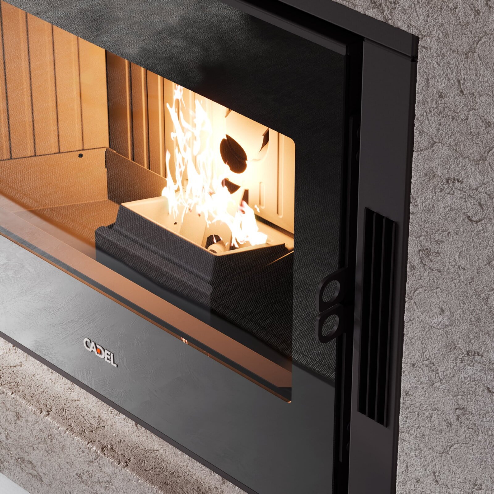 Pellet- Kamineinsatz Cadel Zefiro 9 - 9,3 kW