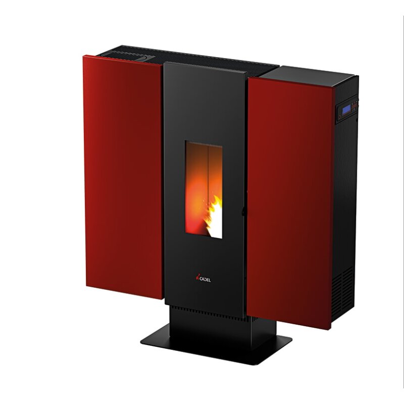 Pelletofen Cadel Wall Plus 10 (kanalisierbar) - 10 kW