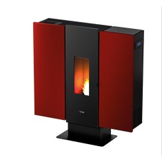Pelletofen Cadel Wall Plus 10 (kanalisierbar) - 10 kW