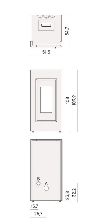 Pelletofen Cadel Prince 11 - 10,5 kW