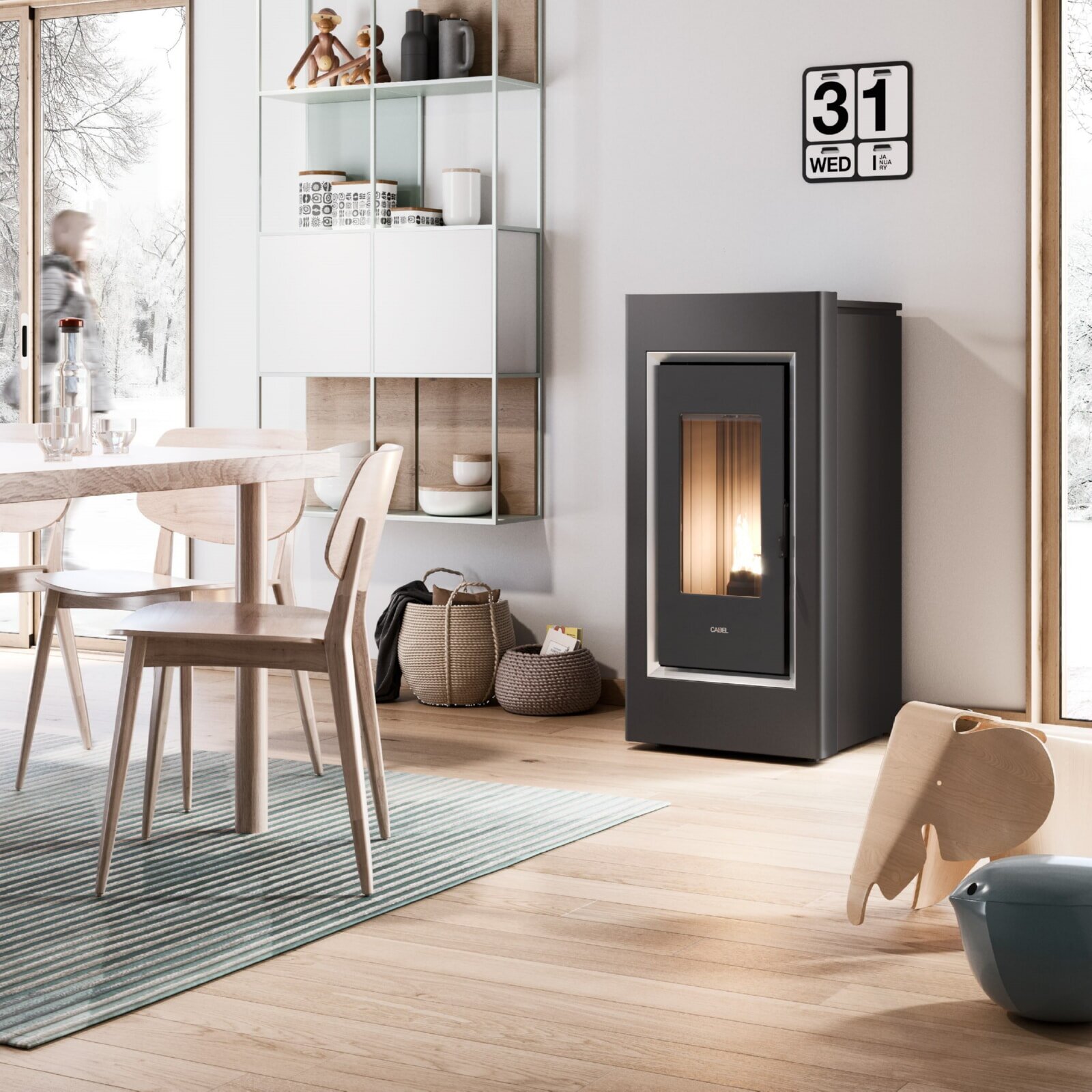 Pelletofen Cadel Prince 11 - 10,5 kW