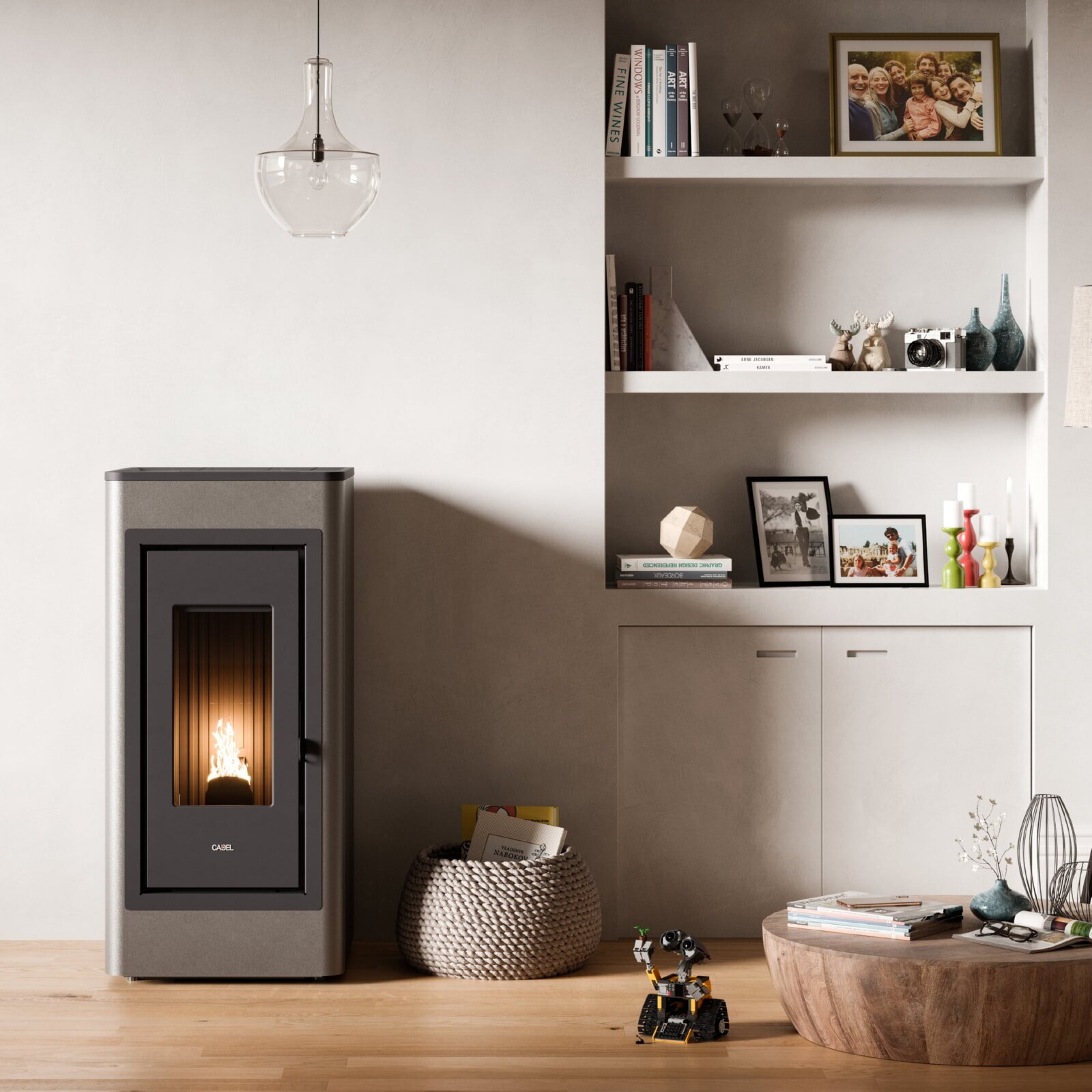 Pelletofen Cadel Kobe Plus 11 (kanalisierbar) - 10,5 kW