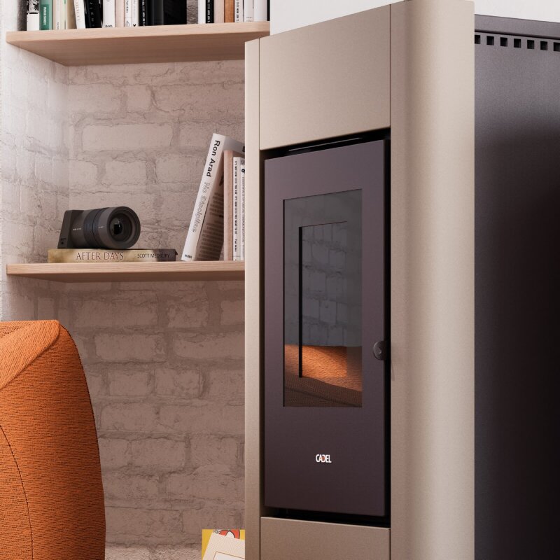 wassergeführter Pelletofen Cadel Idro Prince 12 - 11,8 kW