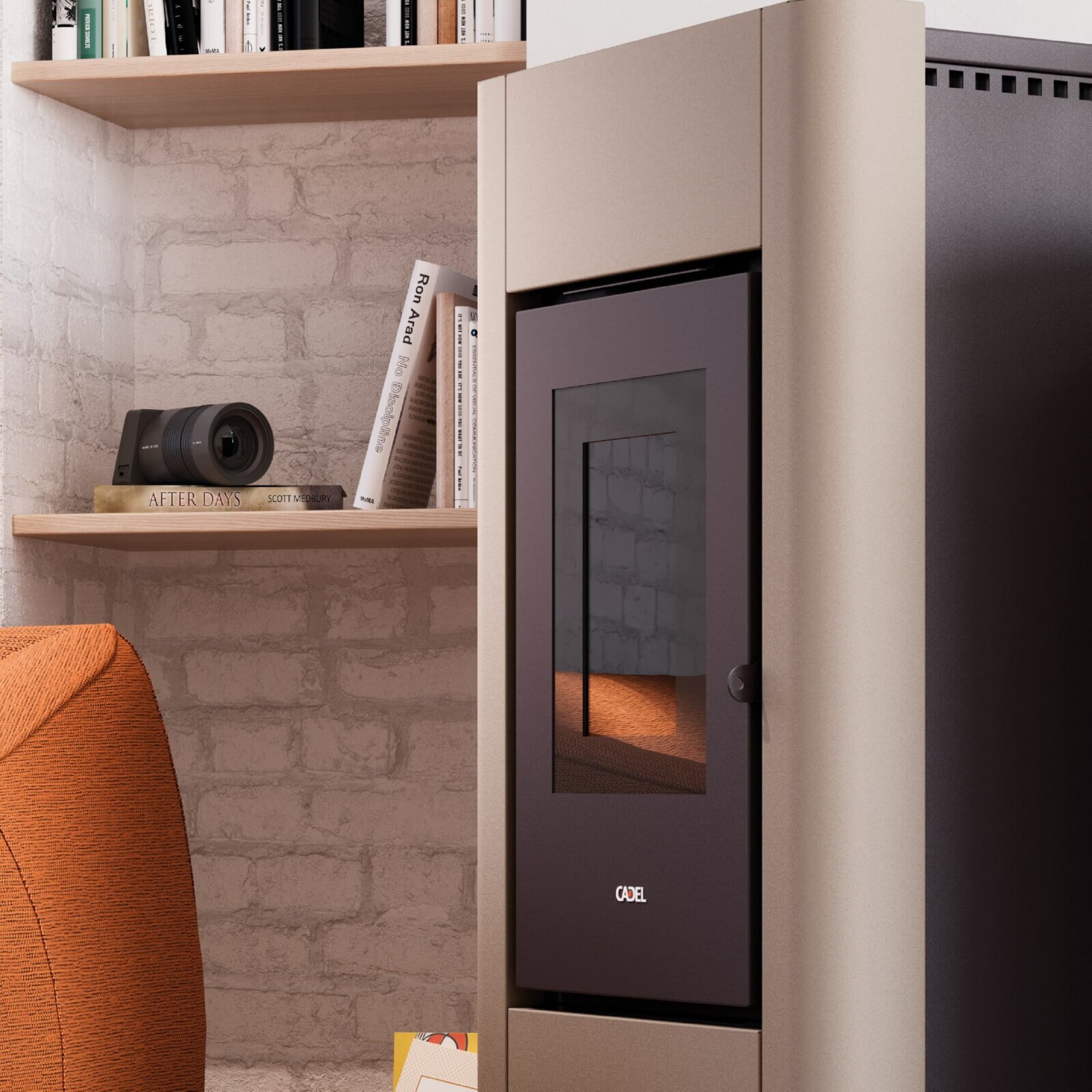 wassergeführter Pelletofen Cadel Idro Prince 12 - 11,8 kW