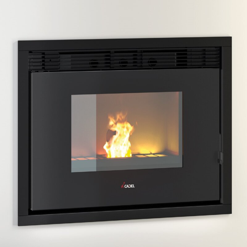 wassergeführter Pelletkamineinsatz Cadel Saturno 16 - 18 kW