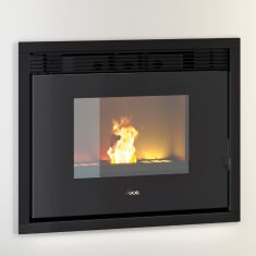 wassergef&uuml;hrter Pelletkamineinsatz Cadel Saturno 16 - 18 kW