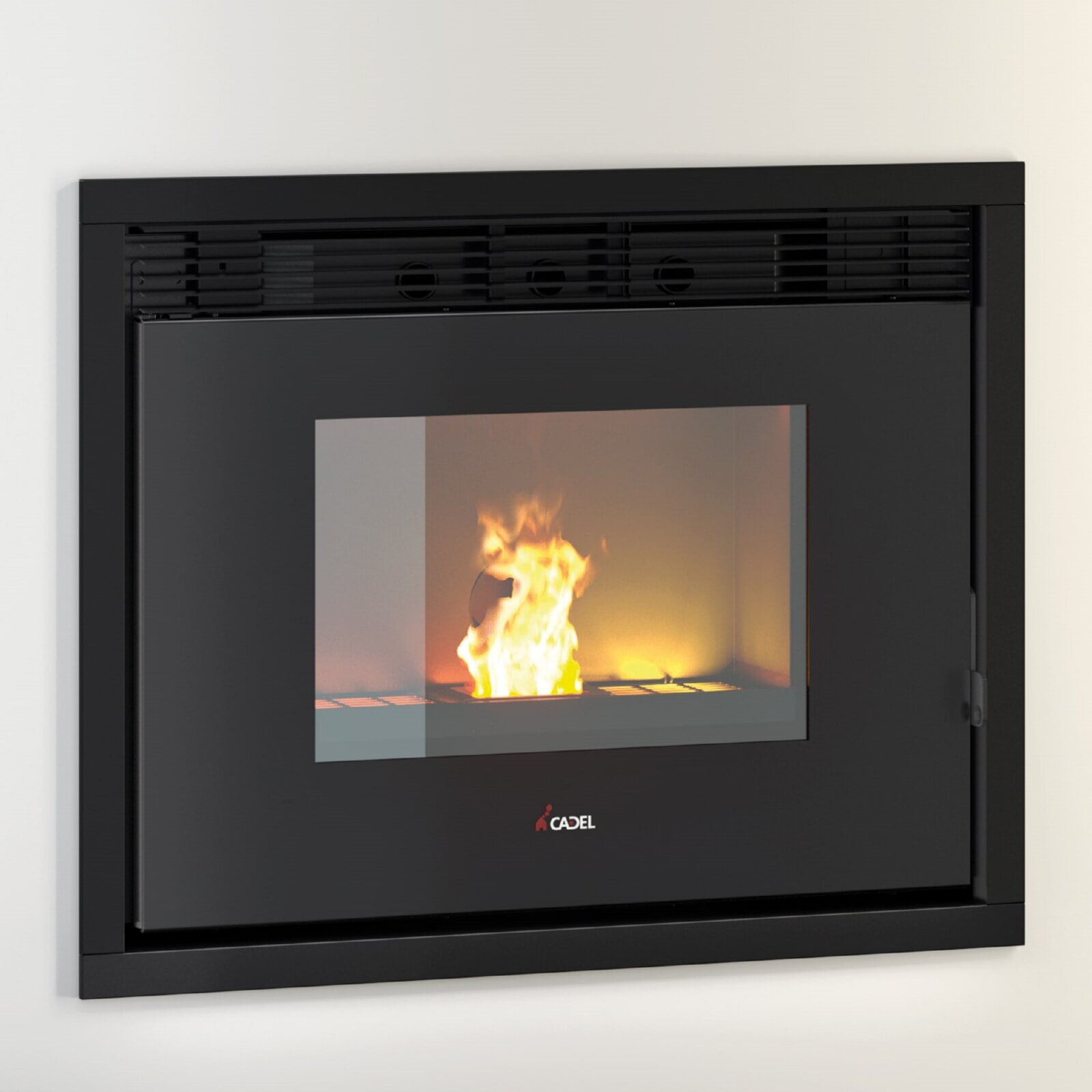 wassergeführter Pelletkamineinsatz Cadel Saturno 16 - 18 kW