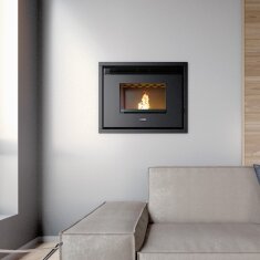 wassergeführter Pelletkamineinsatz Cadel Saturno 24...