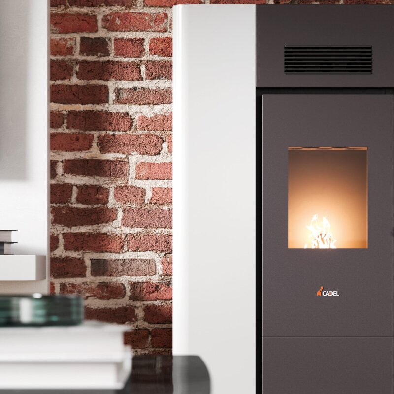 wassergeführter Pelletofen Cadel Maya Idro 16 - 16,1 kW