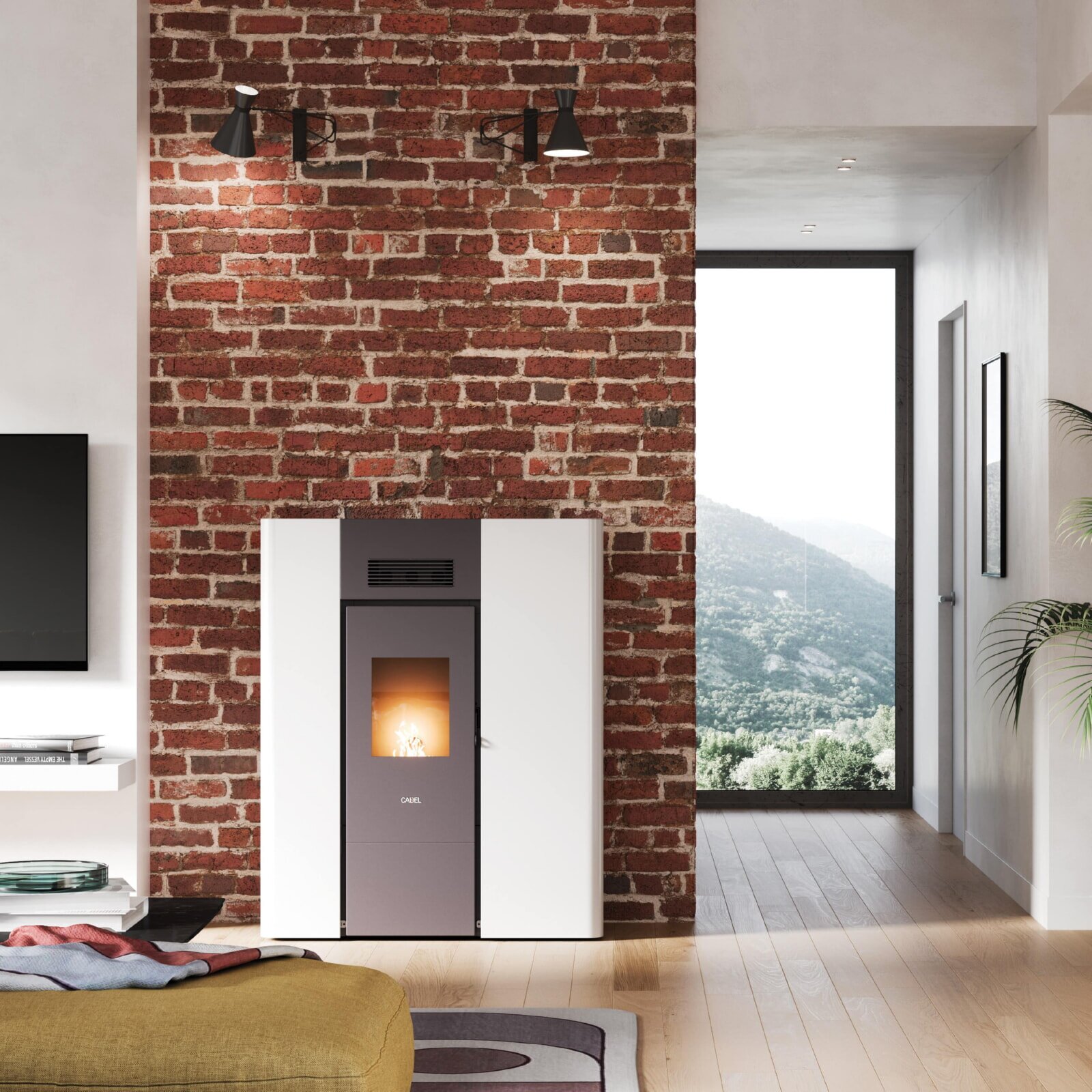 wassergeführter Pelletofen Cadel Maya Idro 16 - 16,1 kW