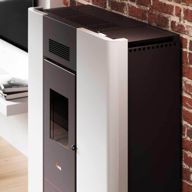 wassergeführter Pelletofen Cadel Maya Idro 24 - 22,4 kW