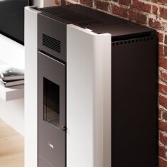 wassergef&uuml;hrter Pelletofen Cadel Maya Idro 24 - 22,4 kW