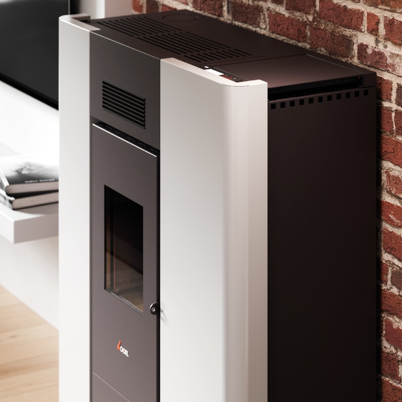 wassergeführter Pelletofen Cadel Maya Idro 24 - 22,4 kW