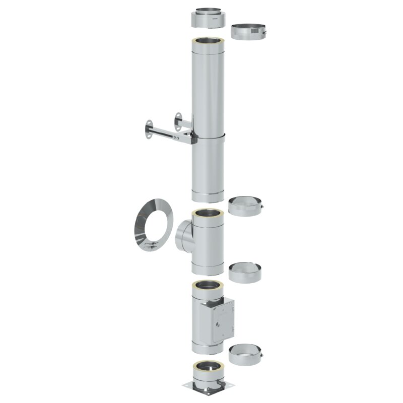 Revisionselement (bis 600°C/N1) - Ø 130 mm für DW ECO 2.0