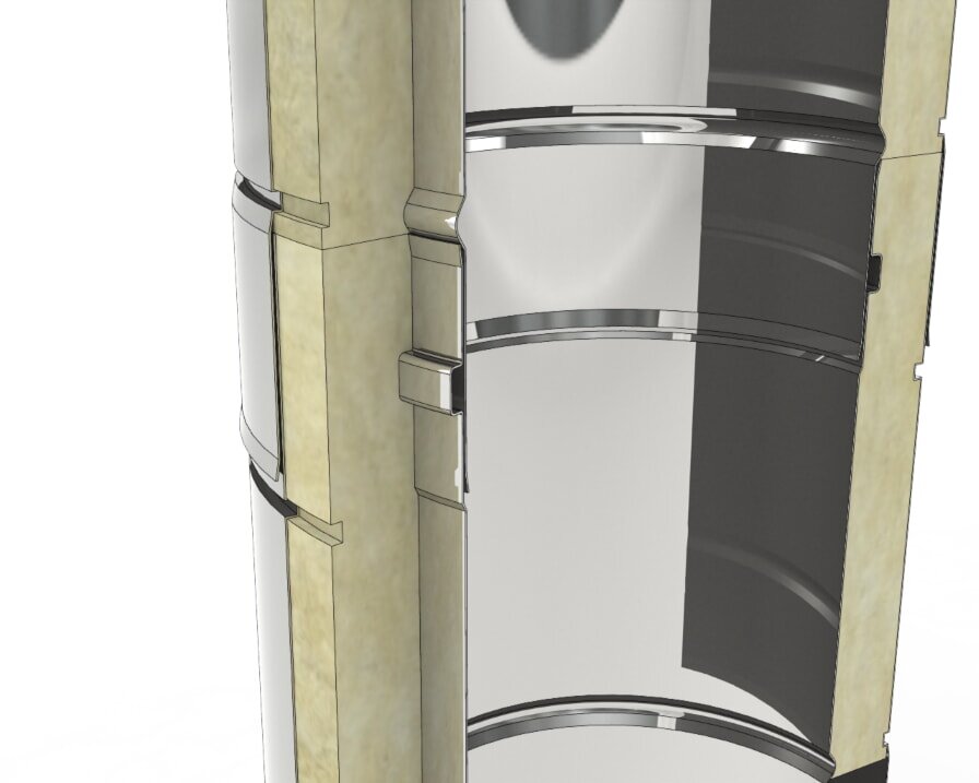T-Anschluss 90° - Ø130 mm für DW-ECO 2.0