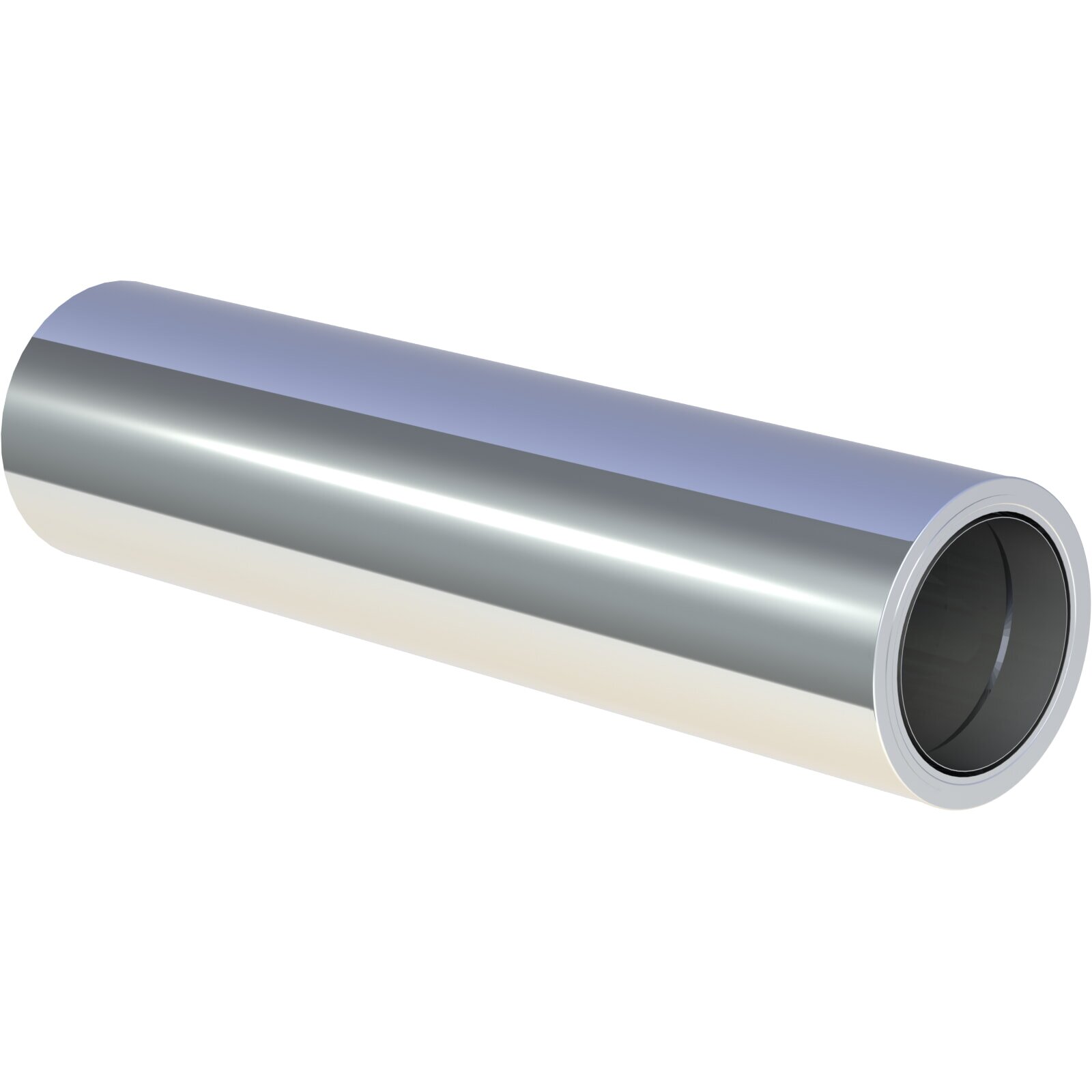 Längenelement 1000mm mit integriertem Wandfutter kürzbar für FERRO - Ø 130 mm