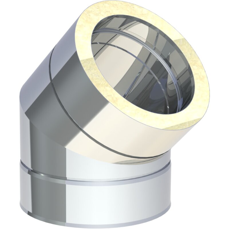 Winkel 45° starr - Ø 130 mm für DW ECO 2.0