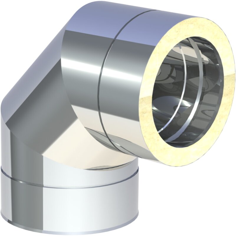 Winkel 90° starr - Ø 130 mm für DW ECO 2.0