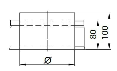 Mündungsabschluss - Ø 130 mm für DW-ECO 2.0
