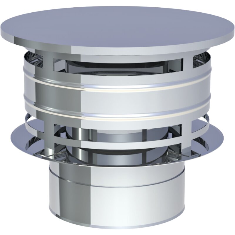 Hollandhaube mit drehbarer Reinigungsscheibe - Ø 130 mm für DW-ECO 2.0