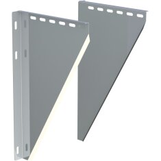 Konsolbleche verstellbar von 50-150mm - Ø 150 mm