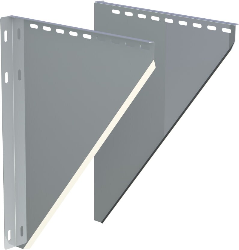 Konsolbleche verstellbar von 250-360mm - Ø 150 mm