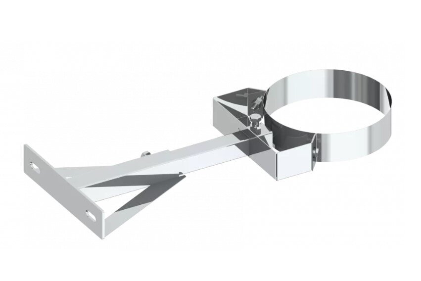 Wandhalter verstellbar, Wandabstand 250 - 360 mm - Ø 150 mm