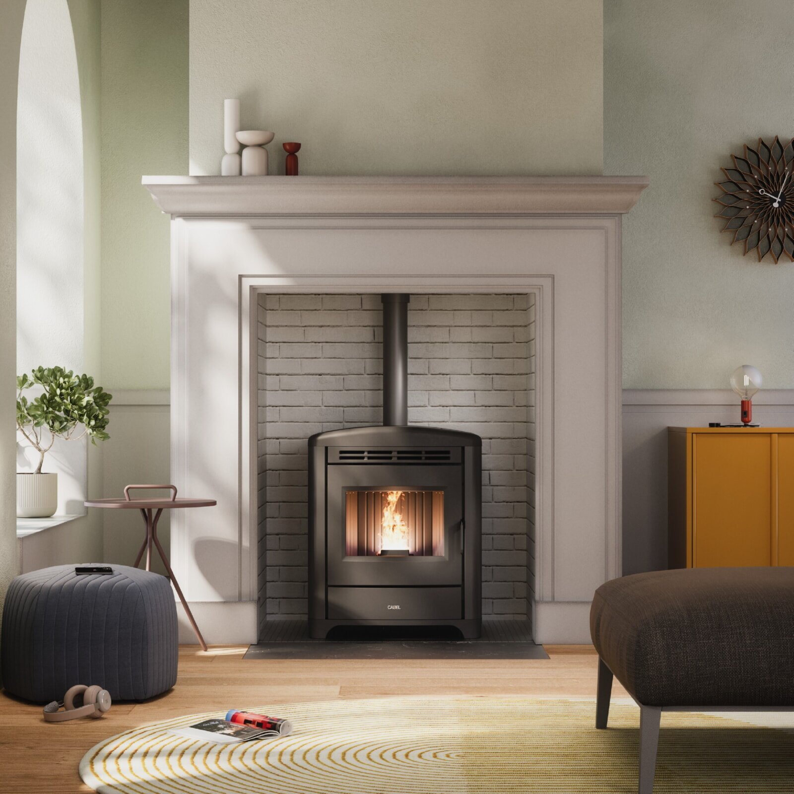 Pelletofen Cadel Magritte 6 - 6 kW