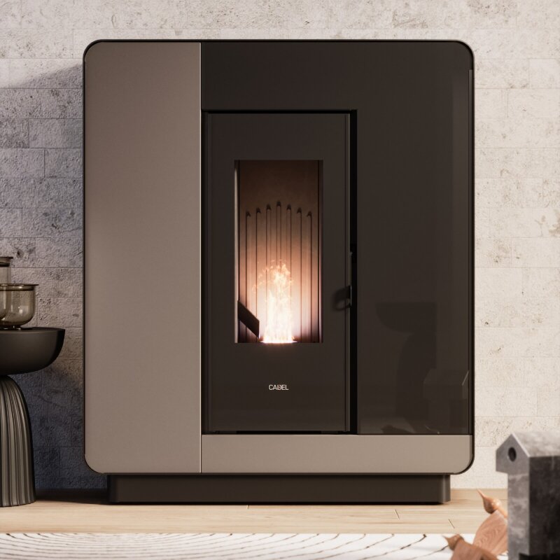 Pelletofen Cadel Elle Plus 9 (kanalisierbar) - 8,5 kW