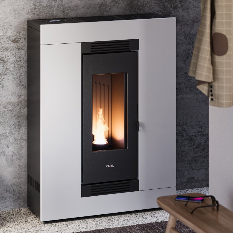 Pelletofen Cadel Luce Plus 9 (kanalisierbar) - 8,5 kW