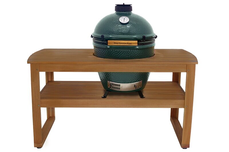 Big Green Egg - Tisch aus Eukalyptusholz für XL