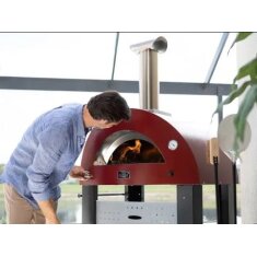Gas/ Hybrid- Pizzaofen Alfa Forni Moderno - 2 Pizze