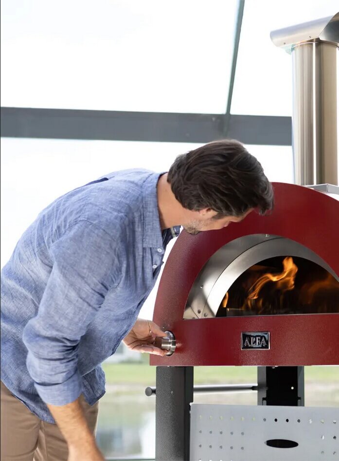 Gas/ Hybrid- Pizzaofen Alfa Forni Moderno - 2 Pizze