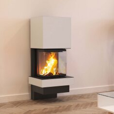 Kamineinsatz Camina Exclusiv Line E1 mit Feuertisch - 4 kW