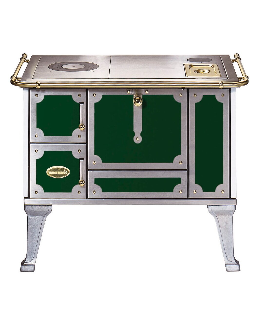 Wamsler Küchenherd / Jubiläumsherd K 138 J - Anschluss rechts - 7 kW - Grün