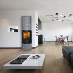 Kaminofen Jydepejsen Troja 45 - Speckstein - 7 kW