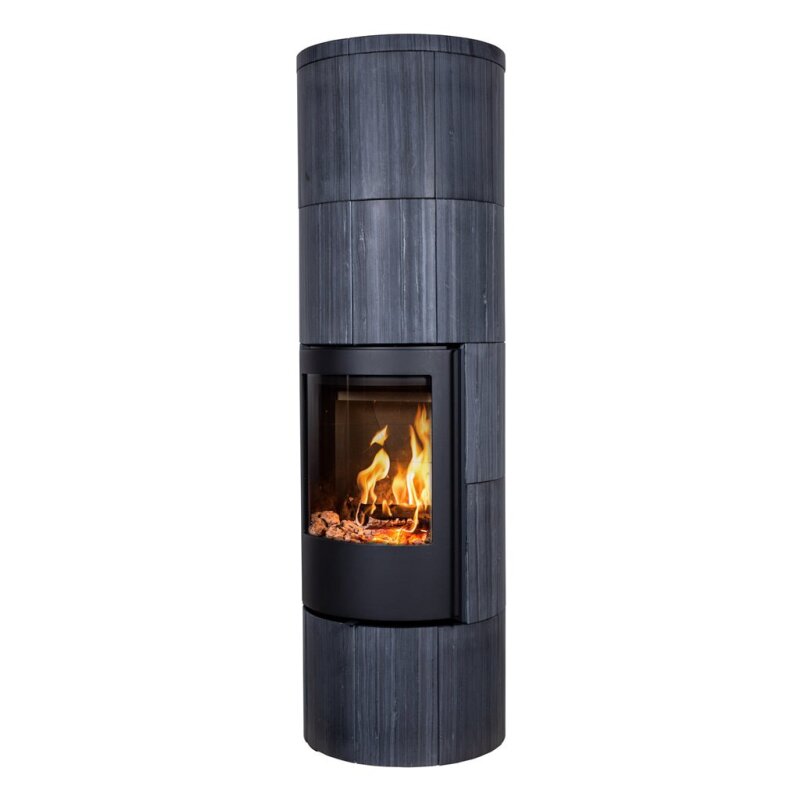 Kaminofen Jydepejsen Troja 45 - dunkler Sandstein - 8 kW