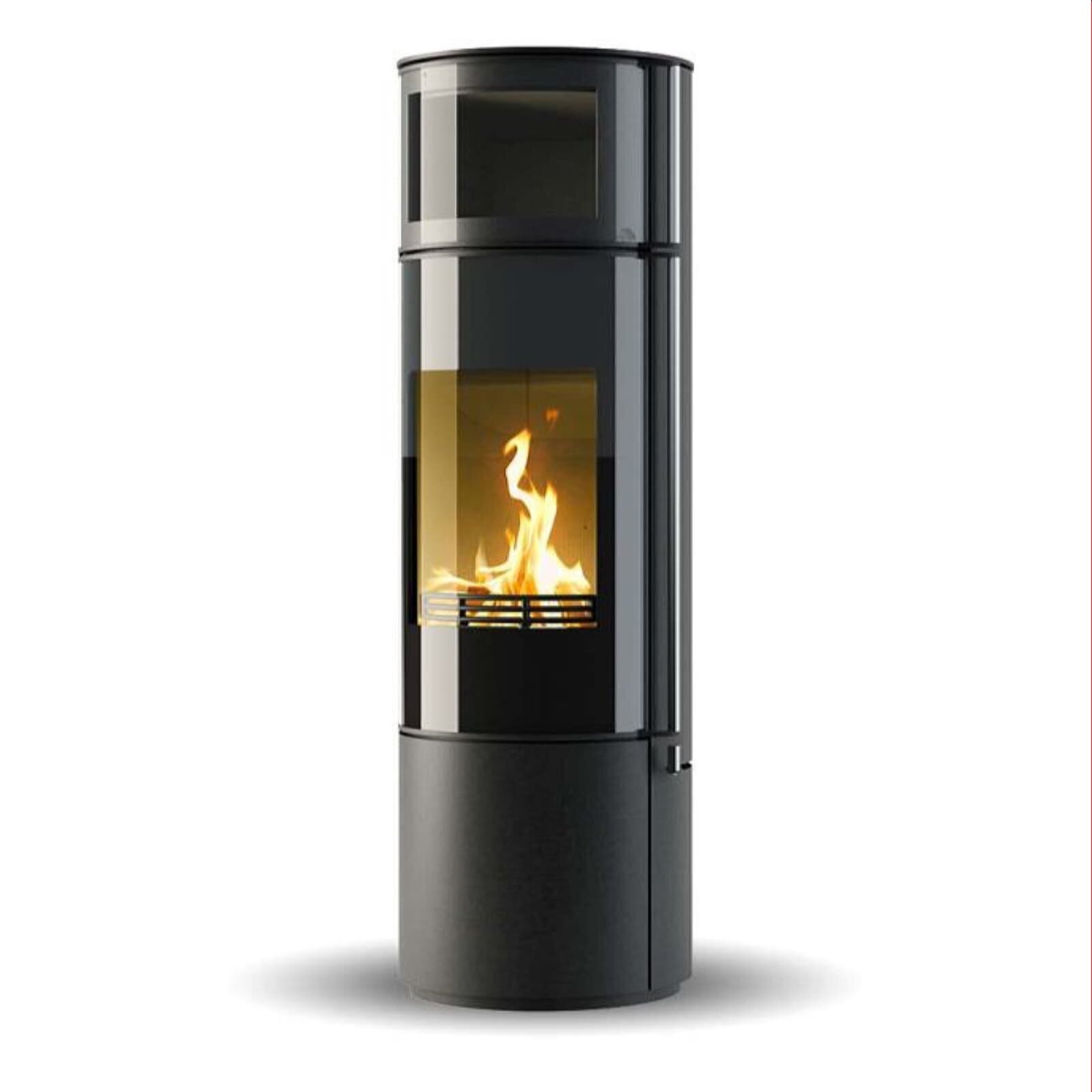 Kaminofen Jydepejsen Omega Chef mit Backfach - 7 kW