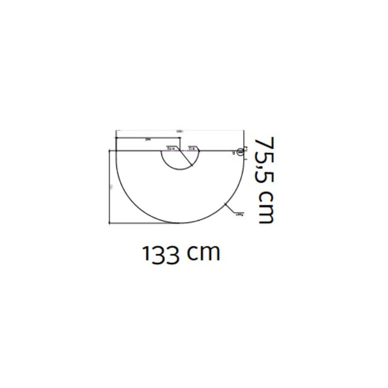 Morsoe Glasvorlegeplatte für Serie 7300 + 7400