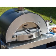 Hybrid Pizzaofen Alfa Forni Classico - 2 Pizze - Grau