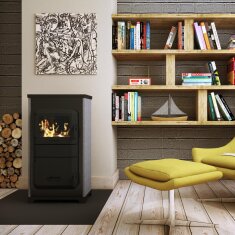 Kaminofen Wamsler RH-8F A/D mit Automatik / Dauerbrand - 8 kW