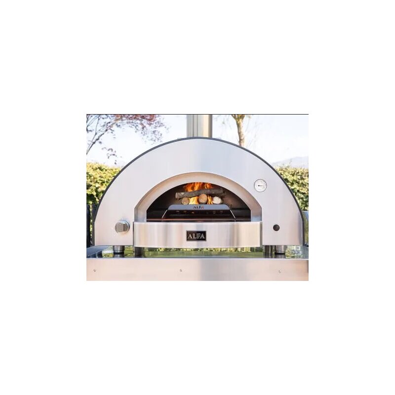 Hybrid Pizzaofen Alfa Forni Classico - 4 Pizze - Grau