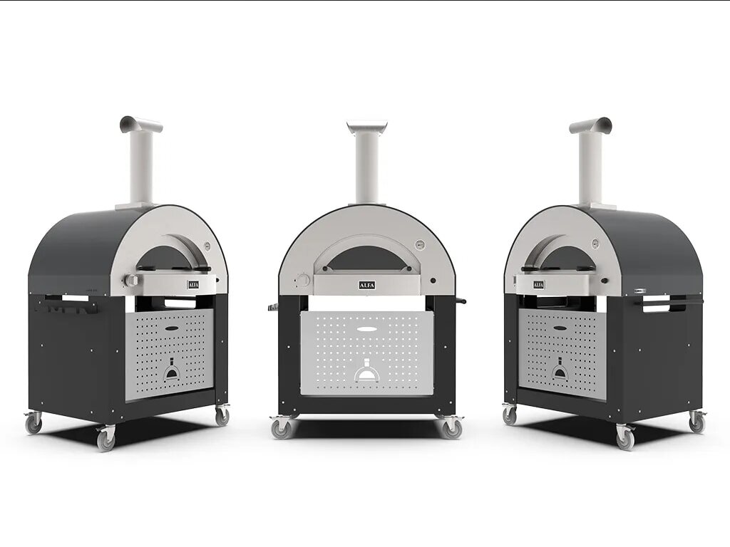 Hybrid Pizzaofen Alfa Forni Classico - 4 Pizze - Grau