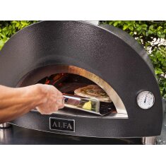 Holz Pizzaofen Alfa Forni Moderno - 1 Pizza - Grau