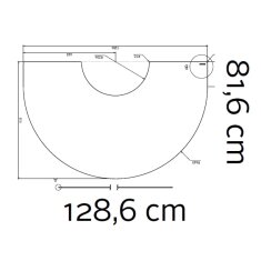 Morsoe Glas-Vorlegeplatte für Serie 7800/ 7900