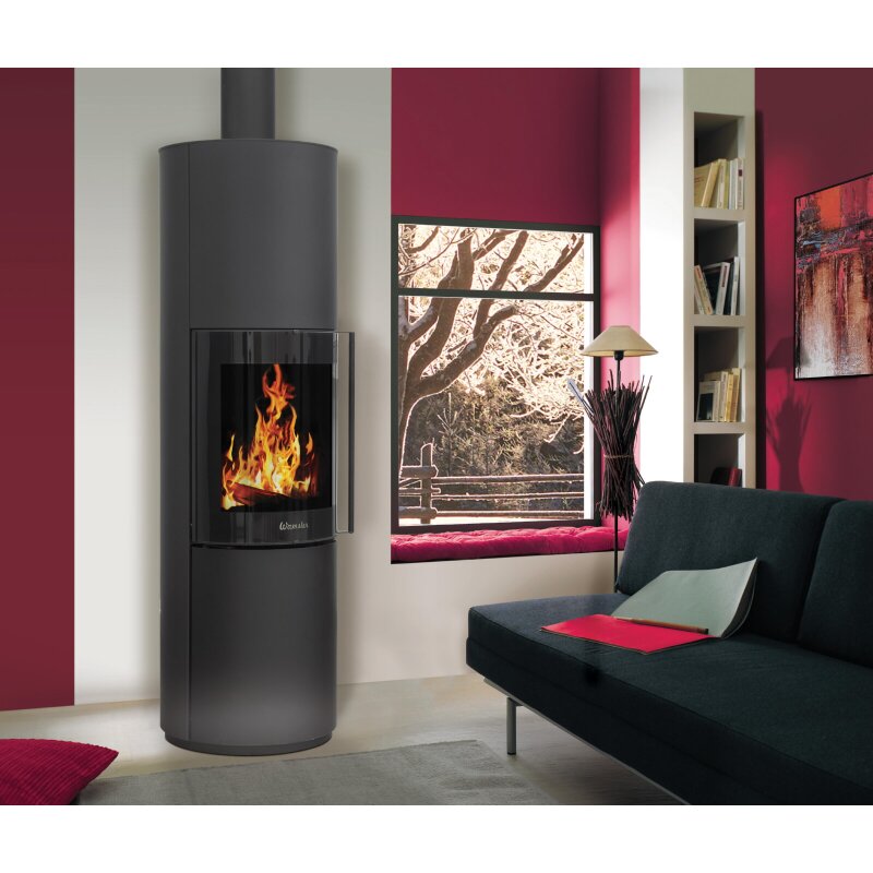 Kaminofen Wamsler Rook - 6,3 kW - Schwarz