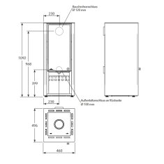 Kaminofen Lohberger - Cook Me - 7,1 kW