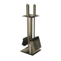 Kaminbesteck Red Anvil - Tower 3 Big Tools - Edelstahl